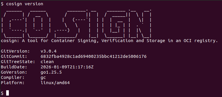 cosign version