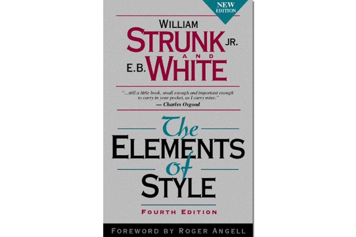 The Elements of Style book cover