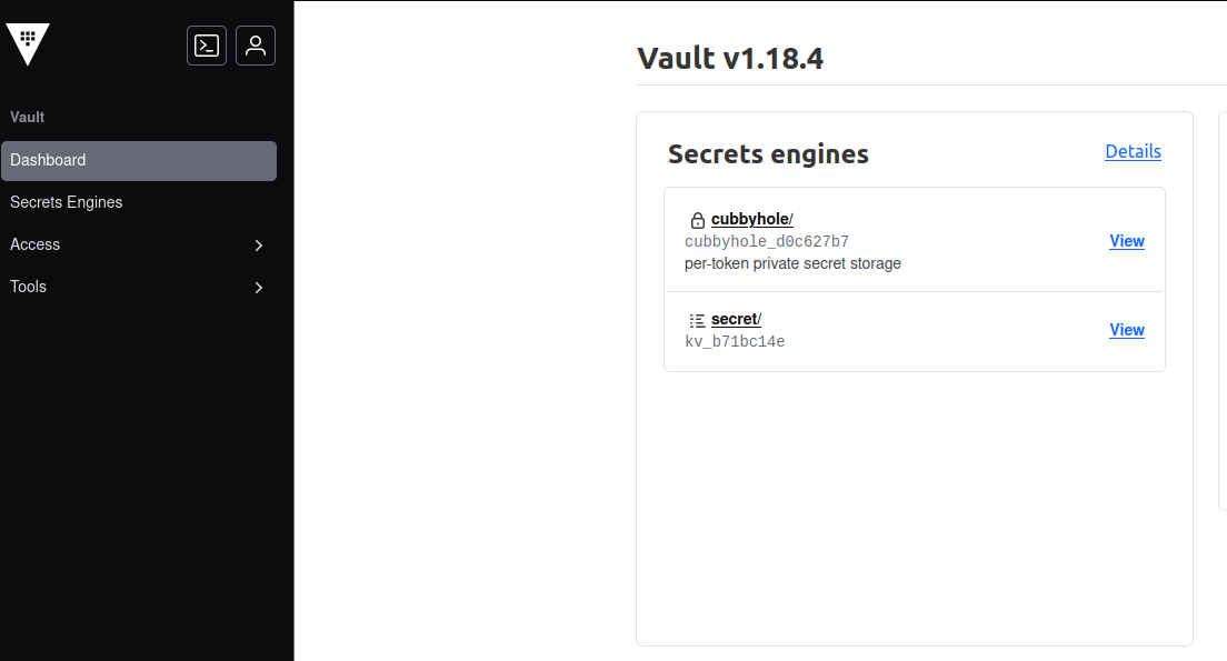 Vault UI